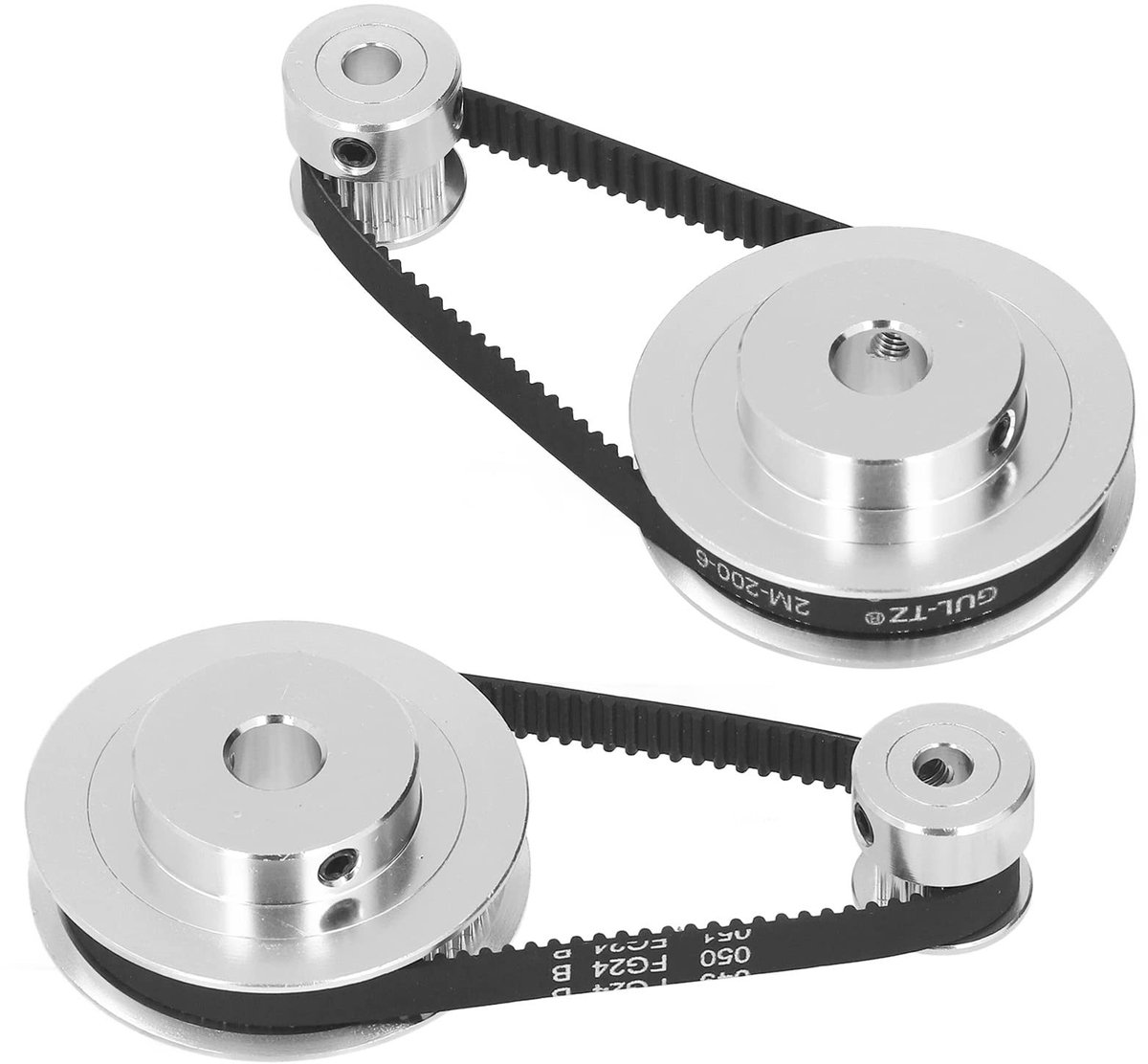 Dailygoods - Aluminium Timing Katrolset voor 3D-printers