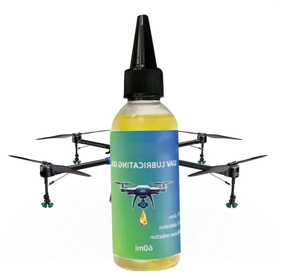 Drone Smeermiddel - Onderhoud Vet - Motor Onderhoud - Verlengt Levensduur - 60ml - Transparant