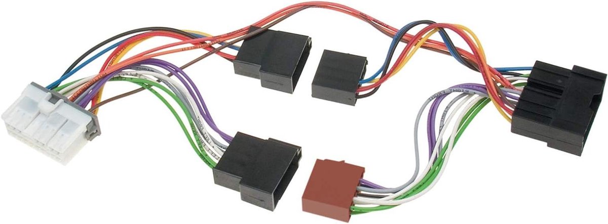 Auto Adapter - Handsfree Kabel - Muziek Afspelen - Voorste Luidsprekers - 98-06 - Zwart