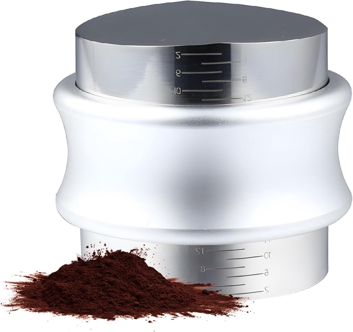 Koffieverdeler - Koffie Accessoire - Espresso Bereiden - Verstelbare Hoogte - 51-53.3 mm - Zwart