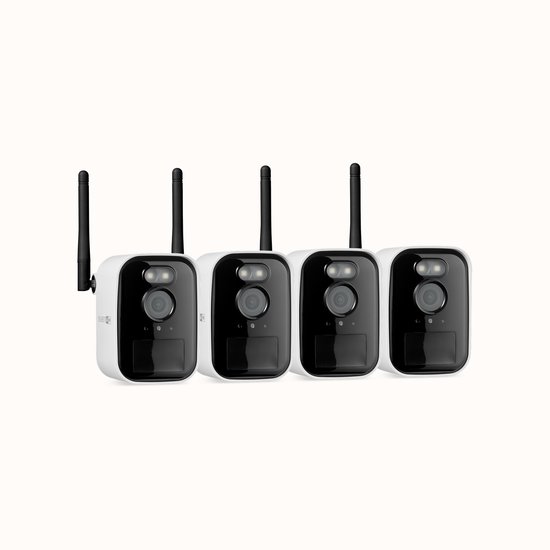 Swann MaxRanger4K™ Mini - Buitencamera's - 4 Pack met Hub - 4K Ultra HD resolutie - Nachtzicht in kleur - Tweeweg Audio - Geen Abonnementskosten - 64GB SD Card - 150 Meter Draadloos Bereik - Wi-Fi HaLow™ Technologie van Merkloos — afbeelding 3