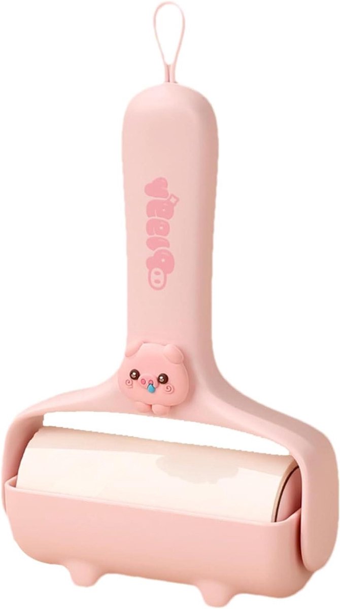 Pluisroller Kleding - Kleverige Roller - Snel Reinigen - Stevig Ontwerp - 184 cm - Varken