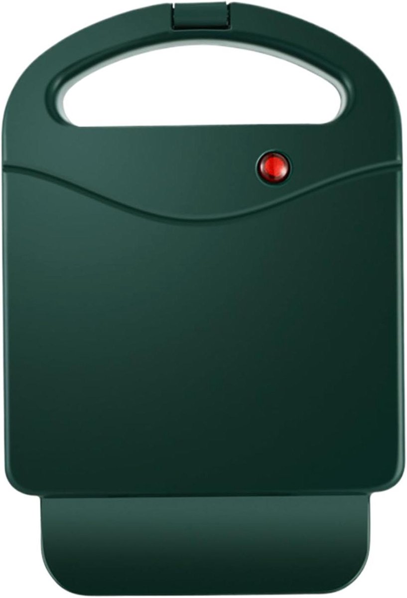 Sandwichmaker Tosti Apparaat Snelle Maaltijden Dubbele Verwarming 21.5 cm Zwart