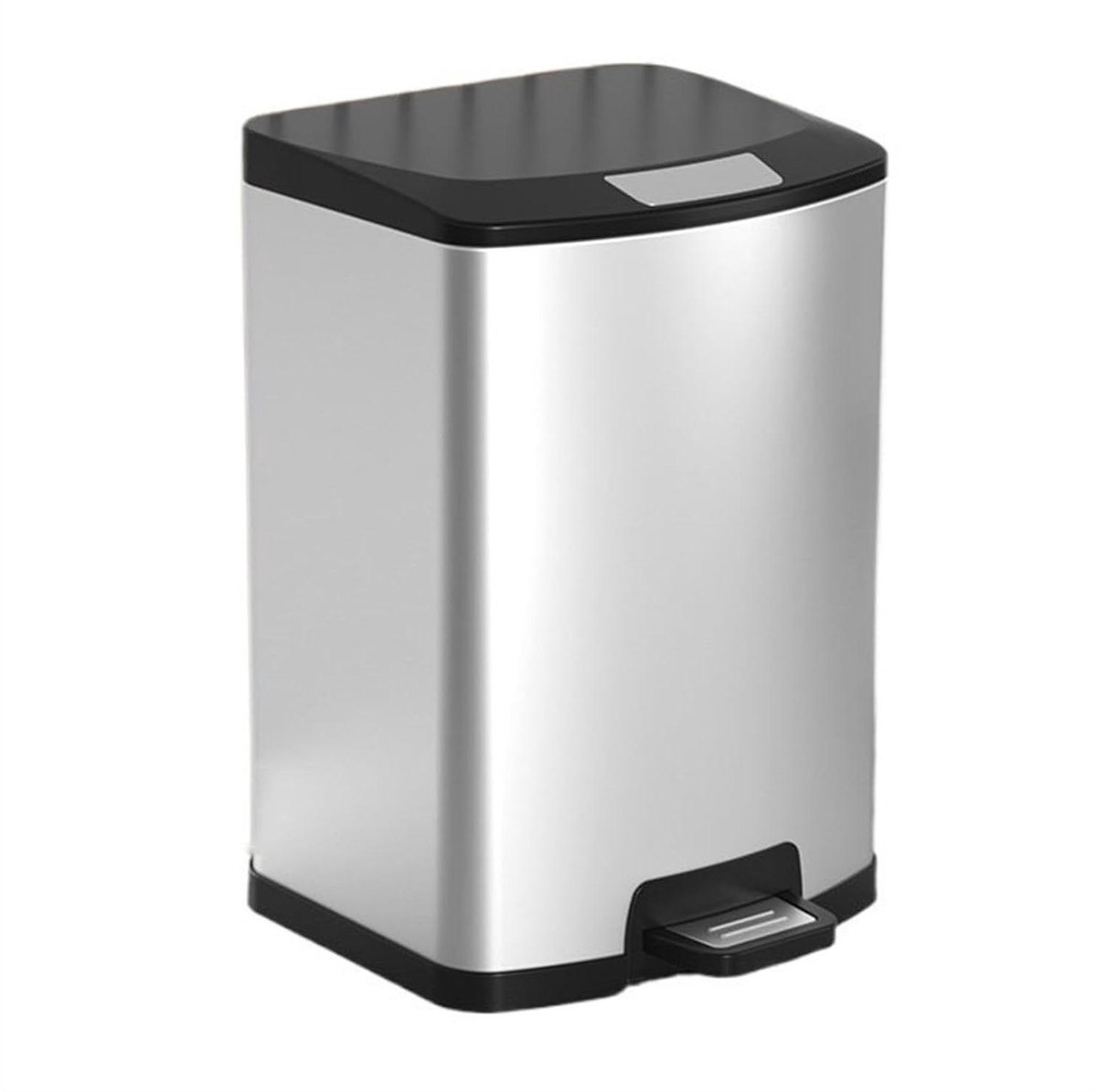 Badkamer Prullenbak - Keuken Vuilnisbak - Afval Scheiden - Soft-close Deksel - 10L - Wit