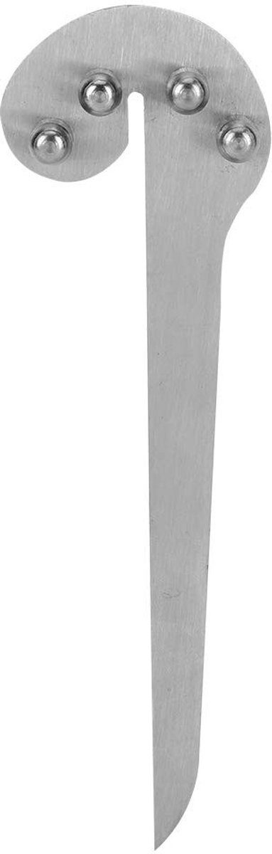 Cosensi - Dailygoods - Dailygoody - Midmeter - Houtbewerking - Draagbaar - Staal - Markering - Meetgereedschap - Klein - Geschikt voor werkplaats - Zilver - 150mm