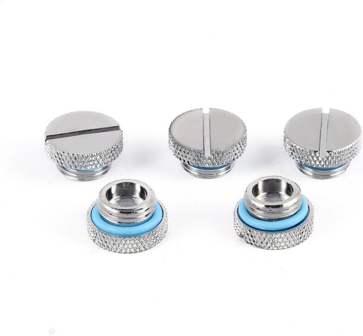 Waterkoeling Plug voor PC - 5 Stuks G1/4 Draad Schroef In Waterstopper voor Waterkoelsystemen
