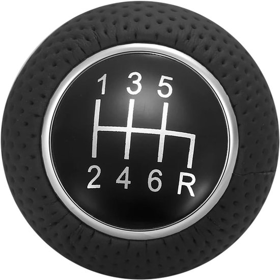 Auto Versnellingspook Knop Universele Handmatige Versnellingspook Knop Shifter Adapter 6 Speed Transmissie Vervanging — afbeelding 3