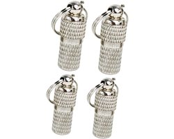 Kisangel 4 Stuks Huisdier-id-tags Voor Honden En Katten Gegraveerde Hondentags Met Adres -tag Voor Verloren Huisdieren Lichtgewicht En Draagbaar Naam- En Adrestags Twee Maten