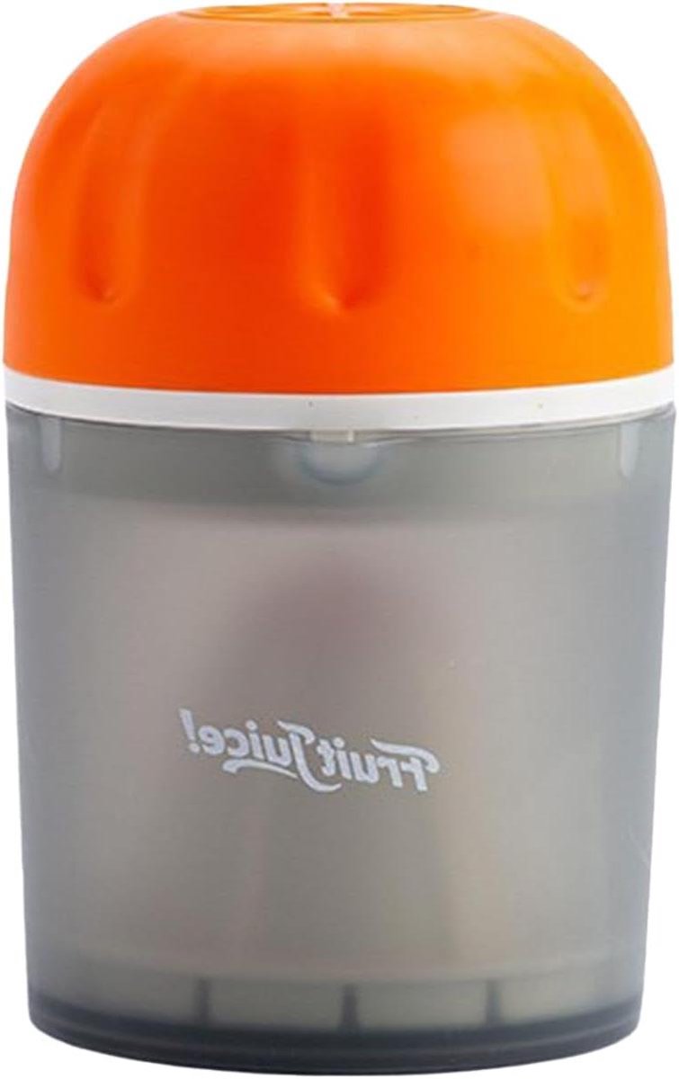 Handmatige Juicer - Citrus Pers - Sap Extraheren - Zware Constructie - 14.5 cm Hoog - Oranje