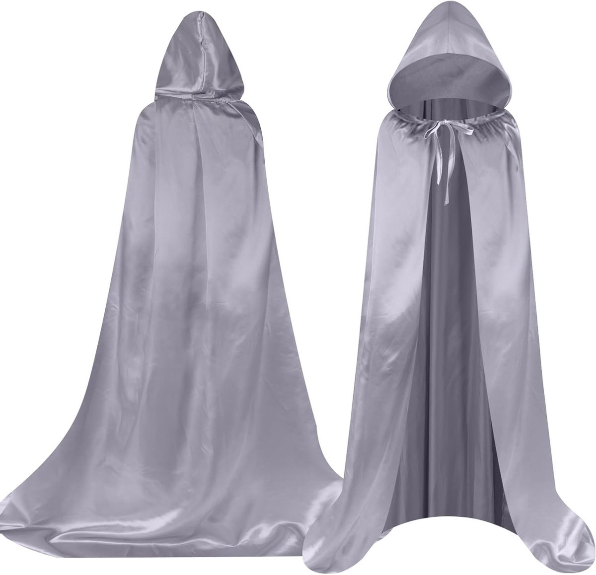 Zwarte Kapmantel voor Kinderen - Lange Gewatteerde Cloak voor Halloween, Cosplay en Feestjes voor Jongens en Meisjes