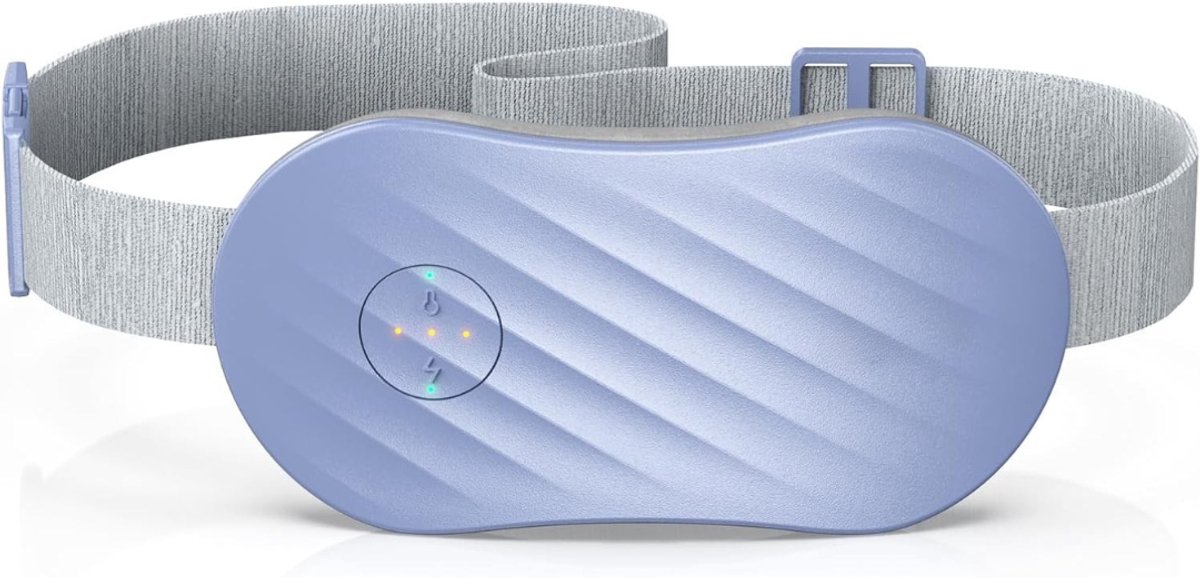 TIM® Warmtekussen oplaadbaar - Warmtekussen - Warmtekussen elektrisch - Paars - 18cm x 9cm x 3cm