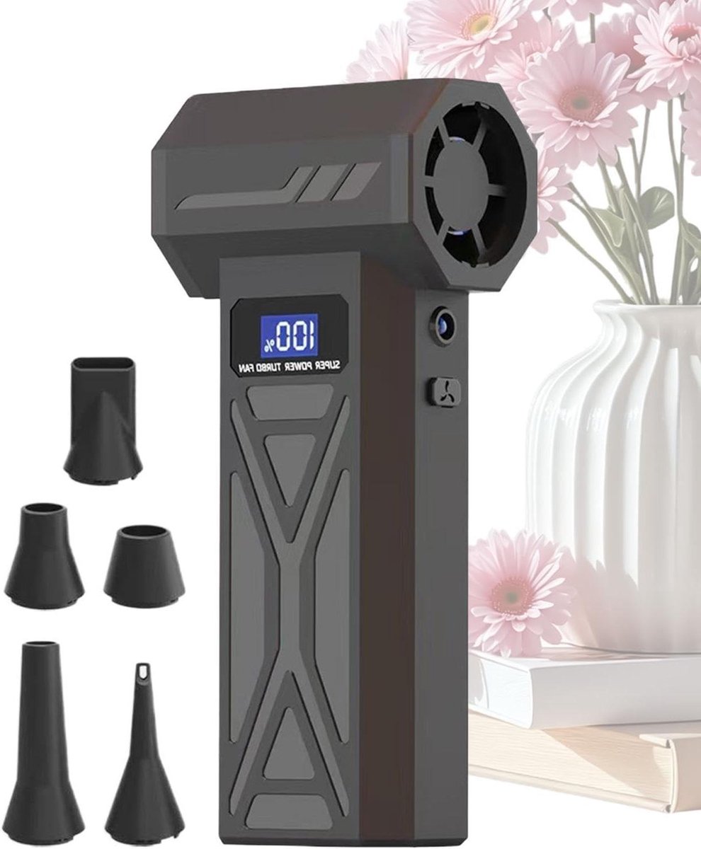 Lichtgewicht Haardroger - Styler Met Scherm - Haar Stylen - Geïntegreerde LED Verlichting - 4 x 12 x 4 cm