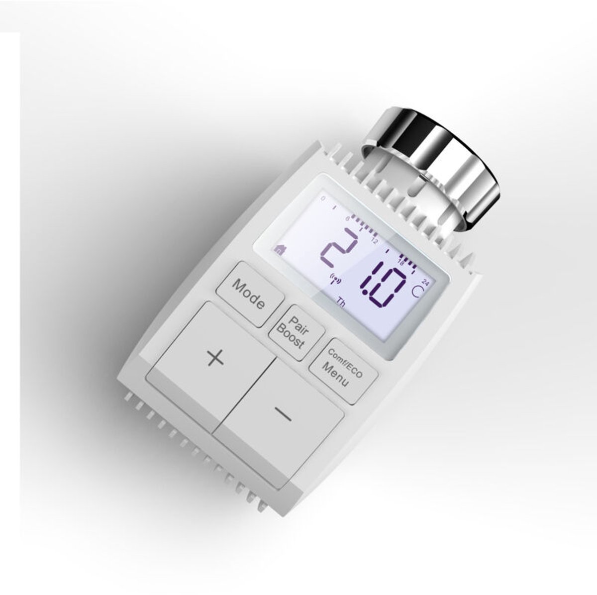 Startpakket slimme thermostatische radiatoren, digitale verwarmingsregeling