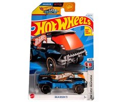 HOT WHEELS BAJA BISON T5 BLACK BLUE 67/250 HW FIRST RESPONSE 6/10 LONG CARD 2024 1:64 TRACK STARS NETFLIX LET'S DANCE
