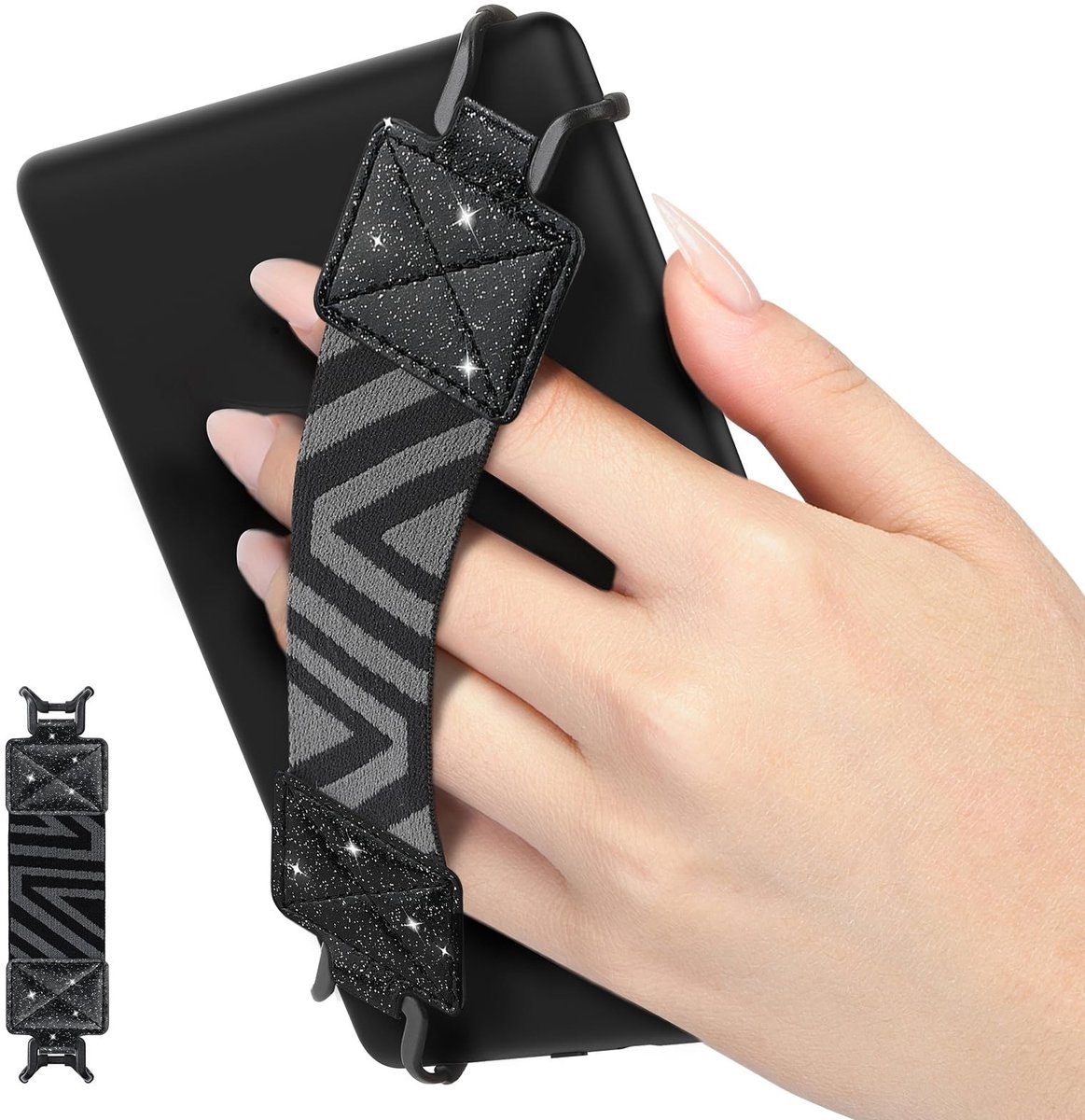Dailygoods - Innovra - Dailygoods - Universele Handstrap voor 6-8 Inch Tablets en E-Readers