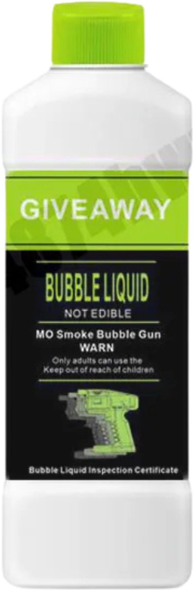 Molec Chef Flavour Blaster Bubble Liquid - Vloeibare Bubble Liquid voor Cocktails - 300 ml - Cocktailaccessoires Klinisch Getest - Horeca kwaliteit