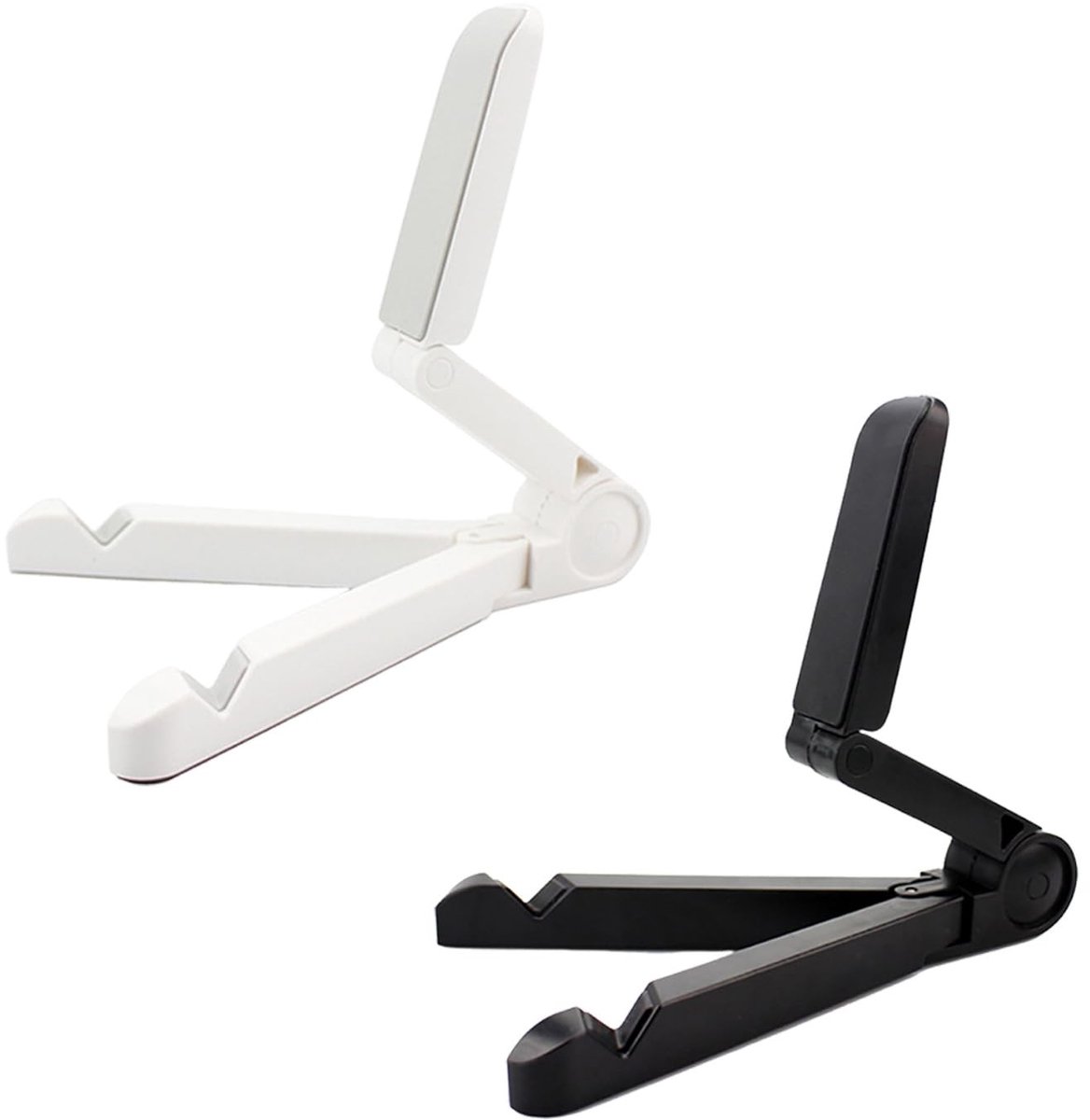Dailygoods - 2 Verstelbare Beugels voor Mobiele Telefoons en Tablets