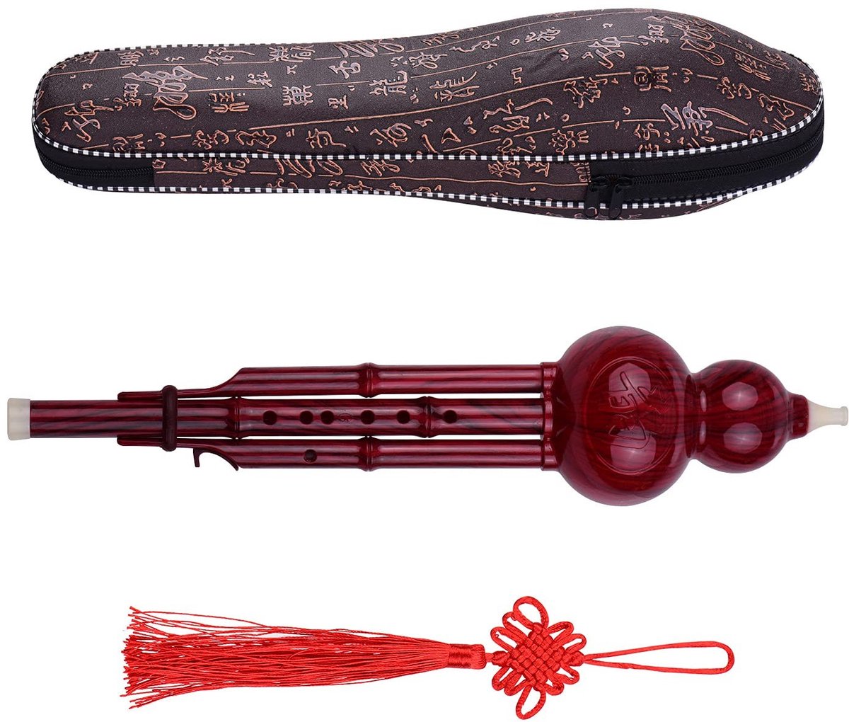 Dailygoods - Cosensi - Dailygoods - Hulusi Fluit met Bamboe Toonpijp, Ideaal voor Beginners