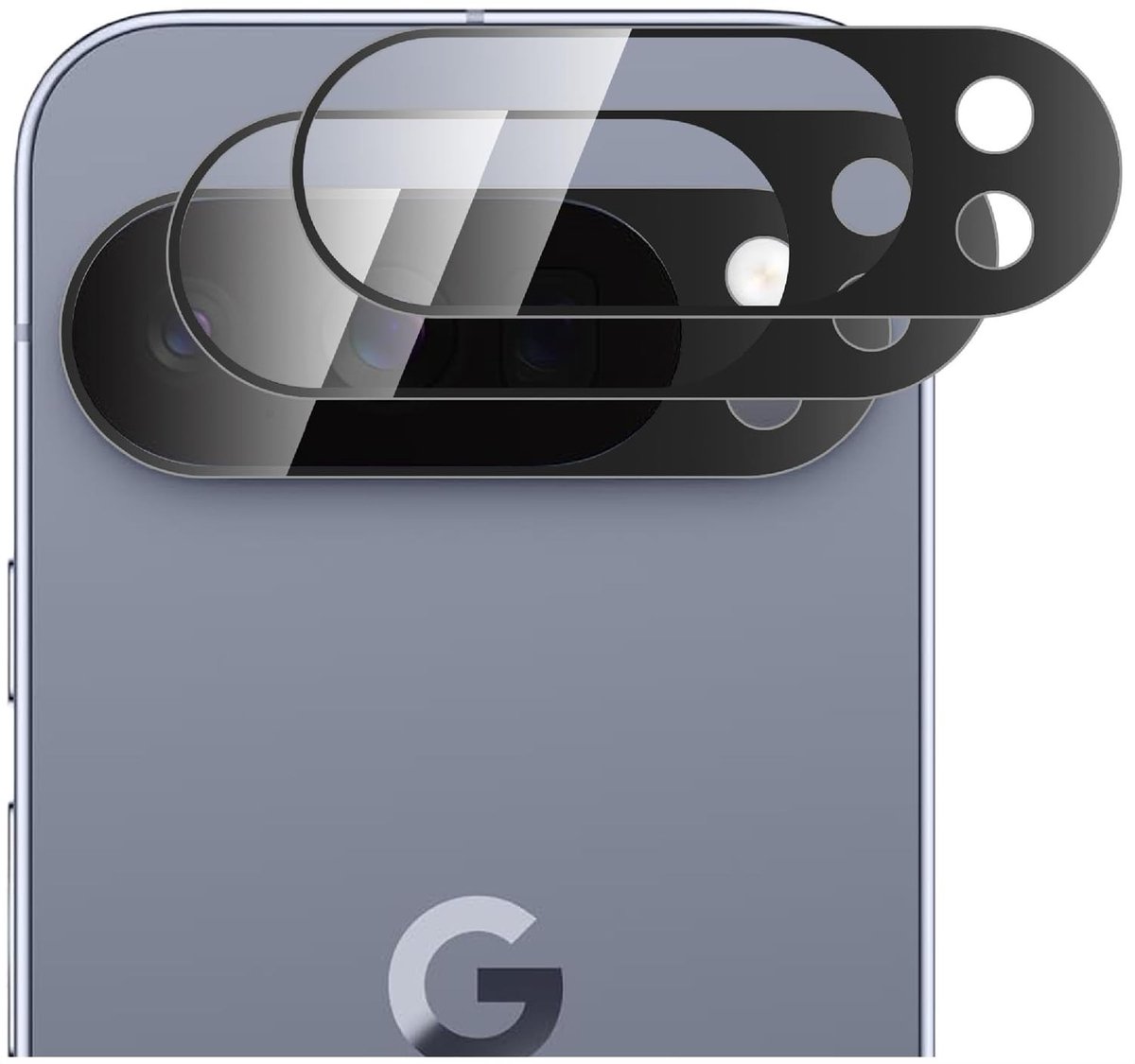 Dailygoods - Achtercamerabescherming voor Google Pixel 10 Pro XL, 2 stuks HD-gehard glas