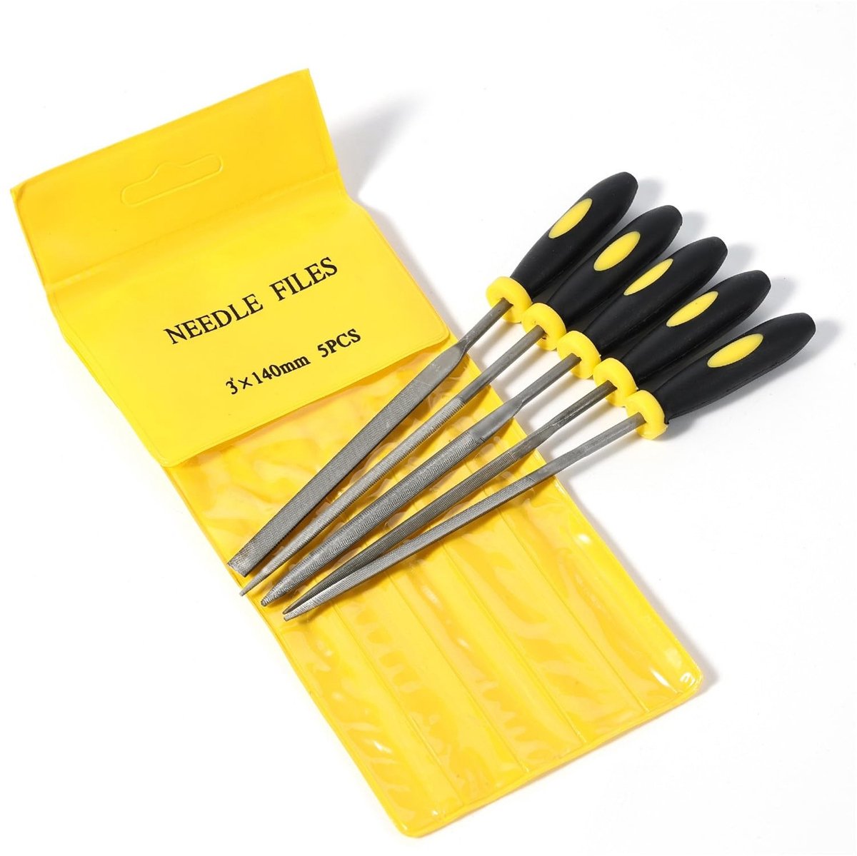 Dailygoods - Gitaar Fret Topkam Vijl Set met Antislip Handgreep