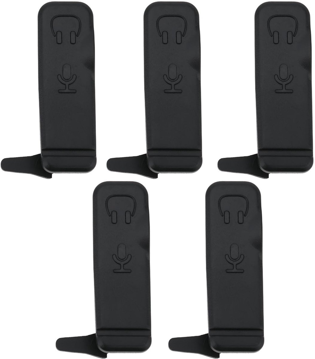 Dailygoods - 5 Stuks Audio Jack Stofkappen voor Radio