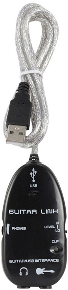 Dailygoods - USB Audio Interface voor Gitaar met Recorder Aansluiting