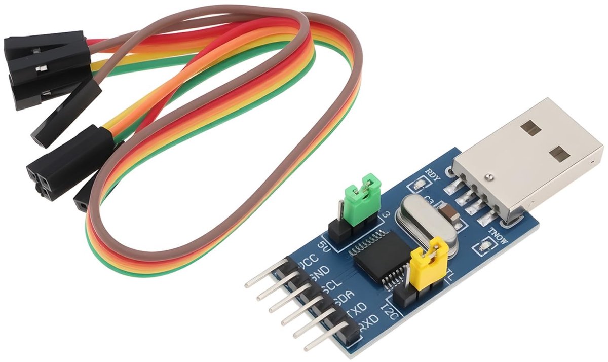 Dailygoods - USB naar IIC I2C UART Converter Adapter Modul voor Chip Controle