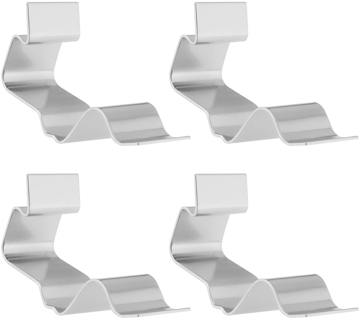 Dailygoods - 4 Stuks Retaining Clips voor Auto Kabels