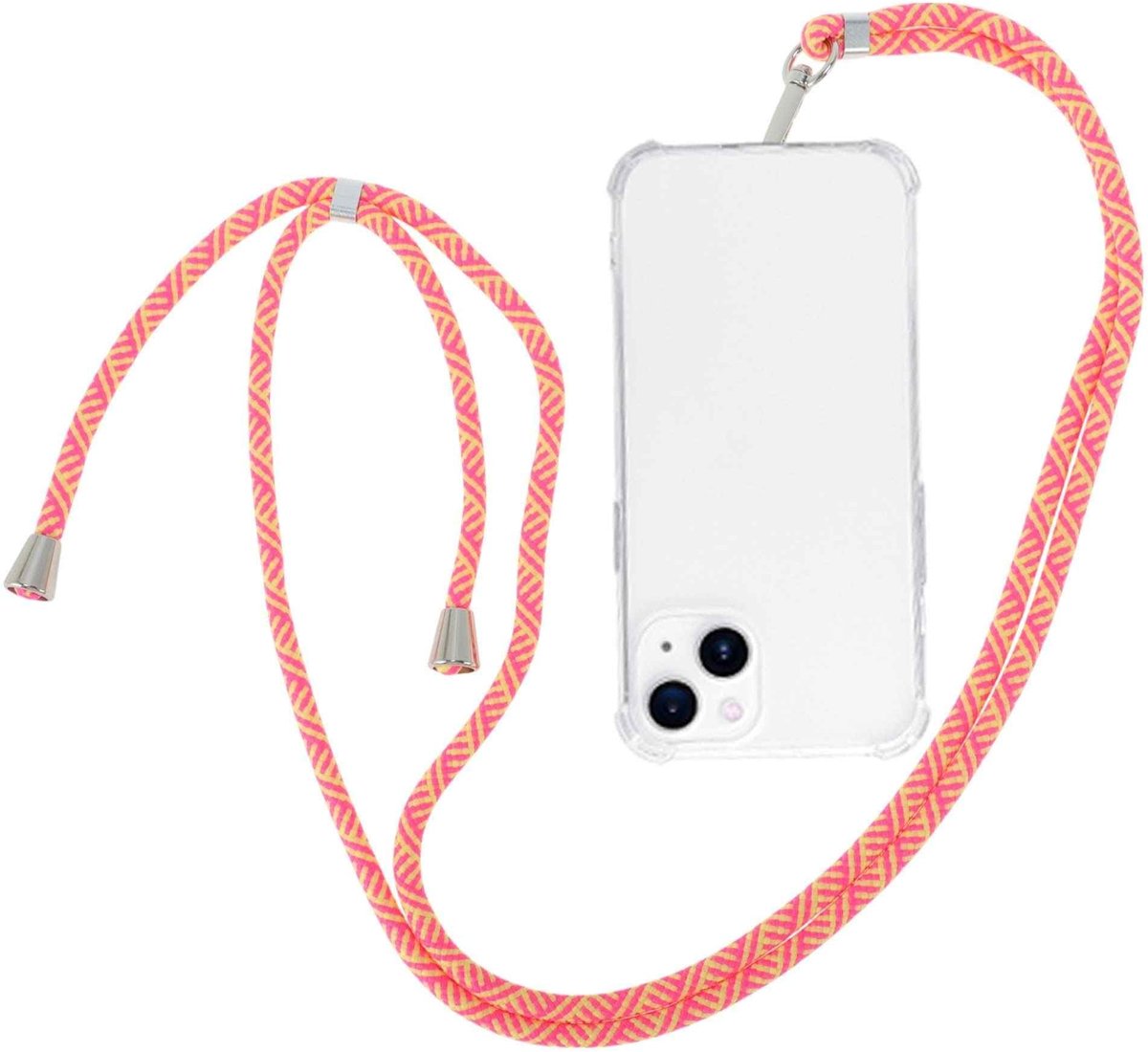 Dailygoods - Telefoonkoord met Y-patroon en Verstelbare Draagmogelijkheden
