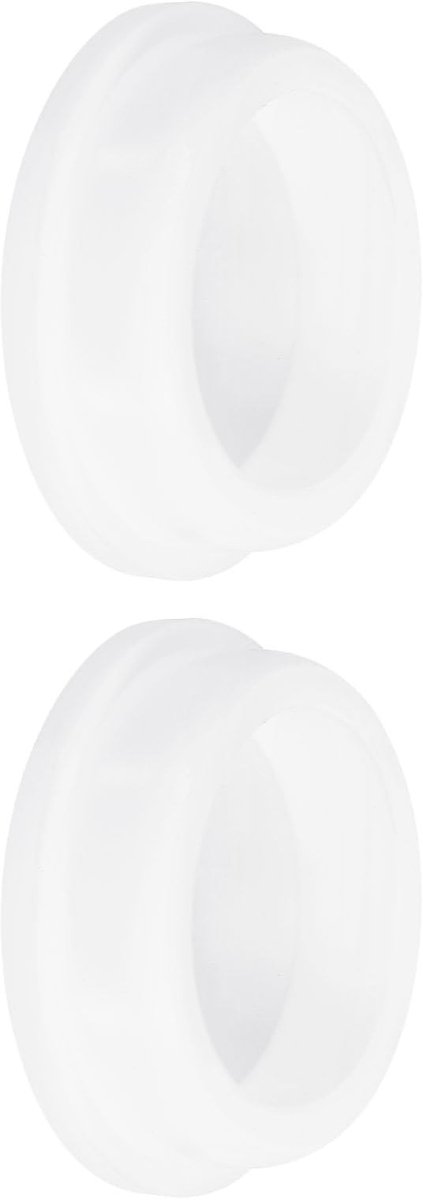 Dailygoods - Cosensi - Dailygoods - Set van 2 Waterdichte Rubberen Knopplugs voor 50 mm Gat
