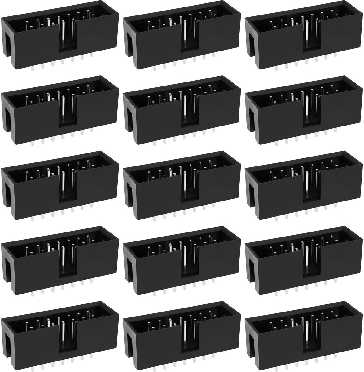 Dailygoods - 30x 14-Pins Rechte Pin Box Header voor PCB-verbinding