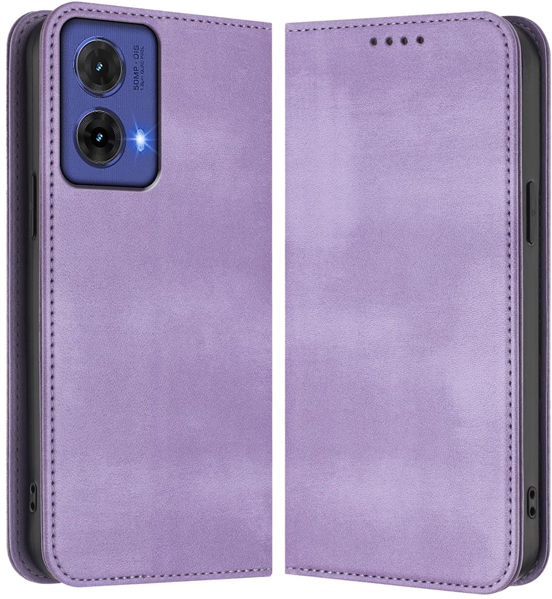 Dailygoods - Telefoonhoesje voor Motorola Moto G85 5G met Pasjeshouder