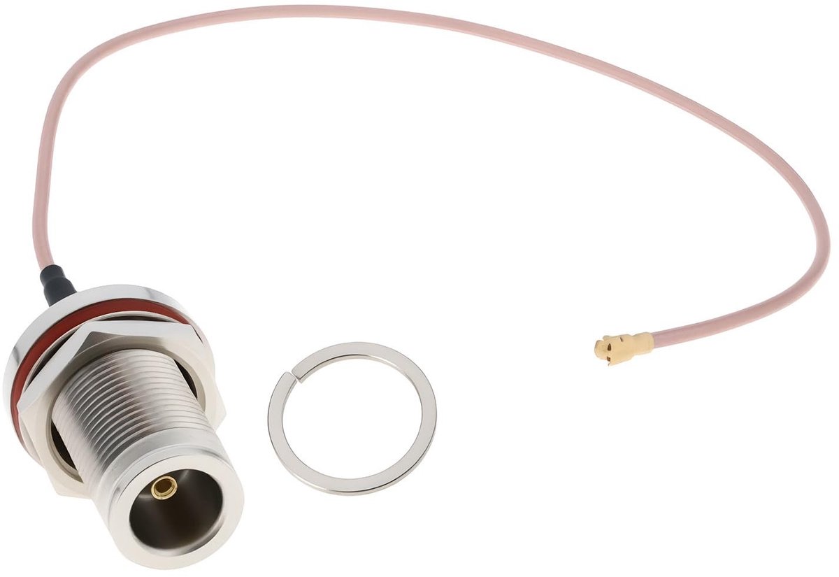 Dailygoods - Innovra - Dailygoods - U.FL naar N Vrouwelijke Adapter voor RF Testen