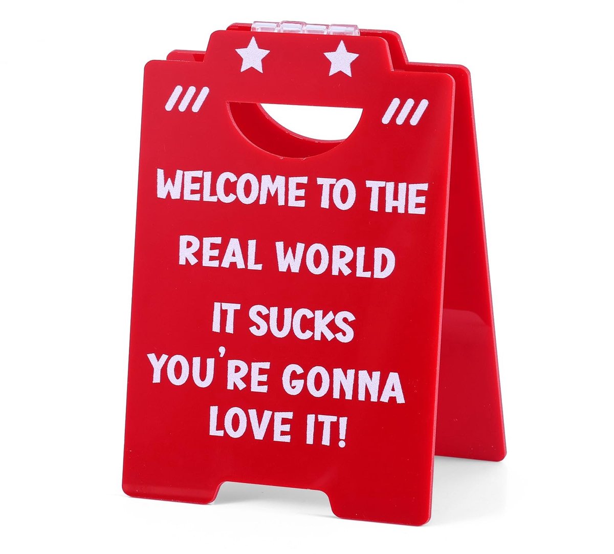 Dailygoods - Grappig Bureau Decoratiebord met Citaten