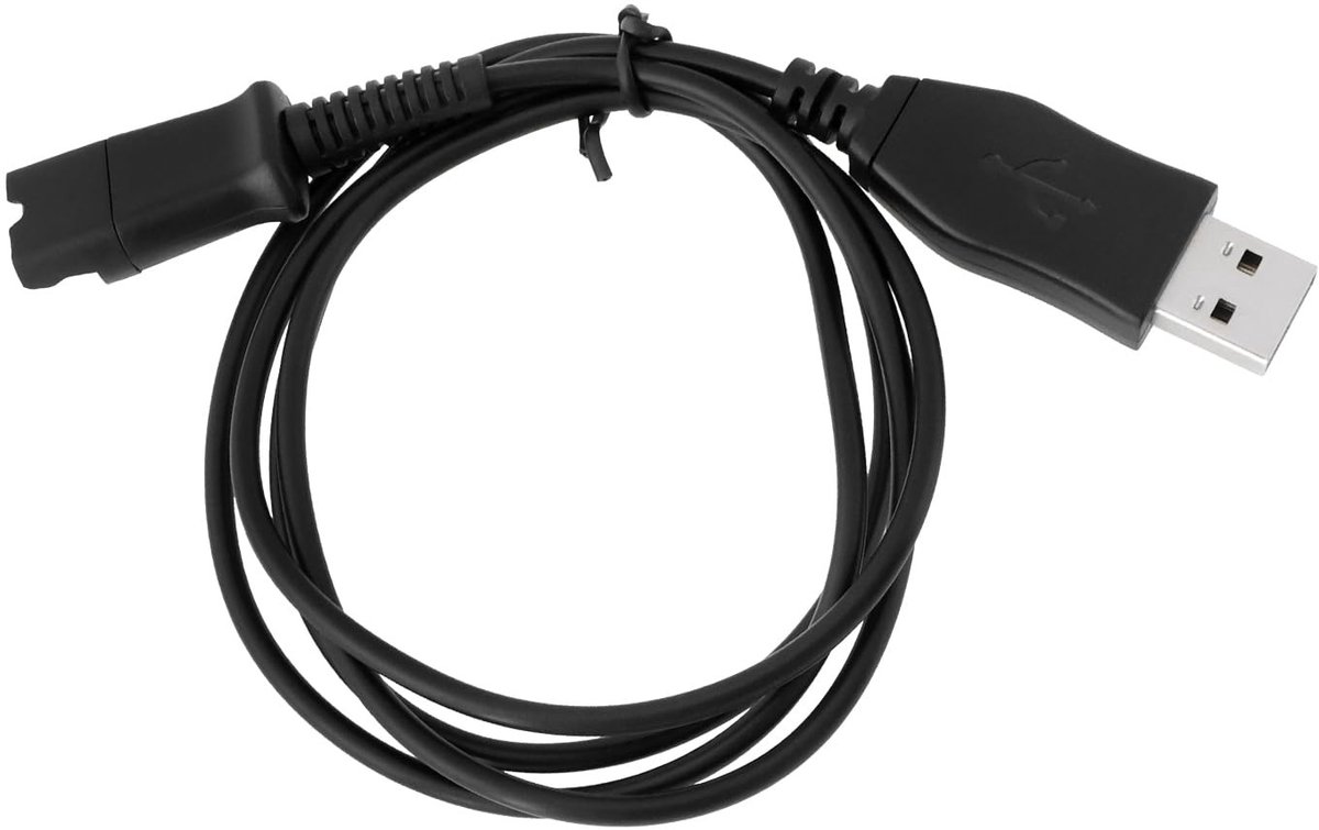 Dailygoods - USB-adapter voor headset met Quick Disconnect voor pc