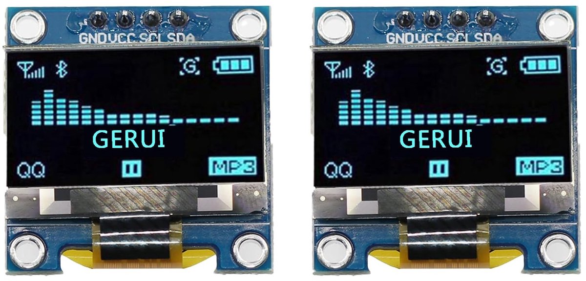Dailygoods - Innovra - 1,3 inch IIC I2C 128x64 OLED Display voor Arduino en STM32