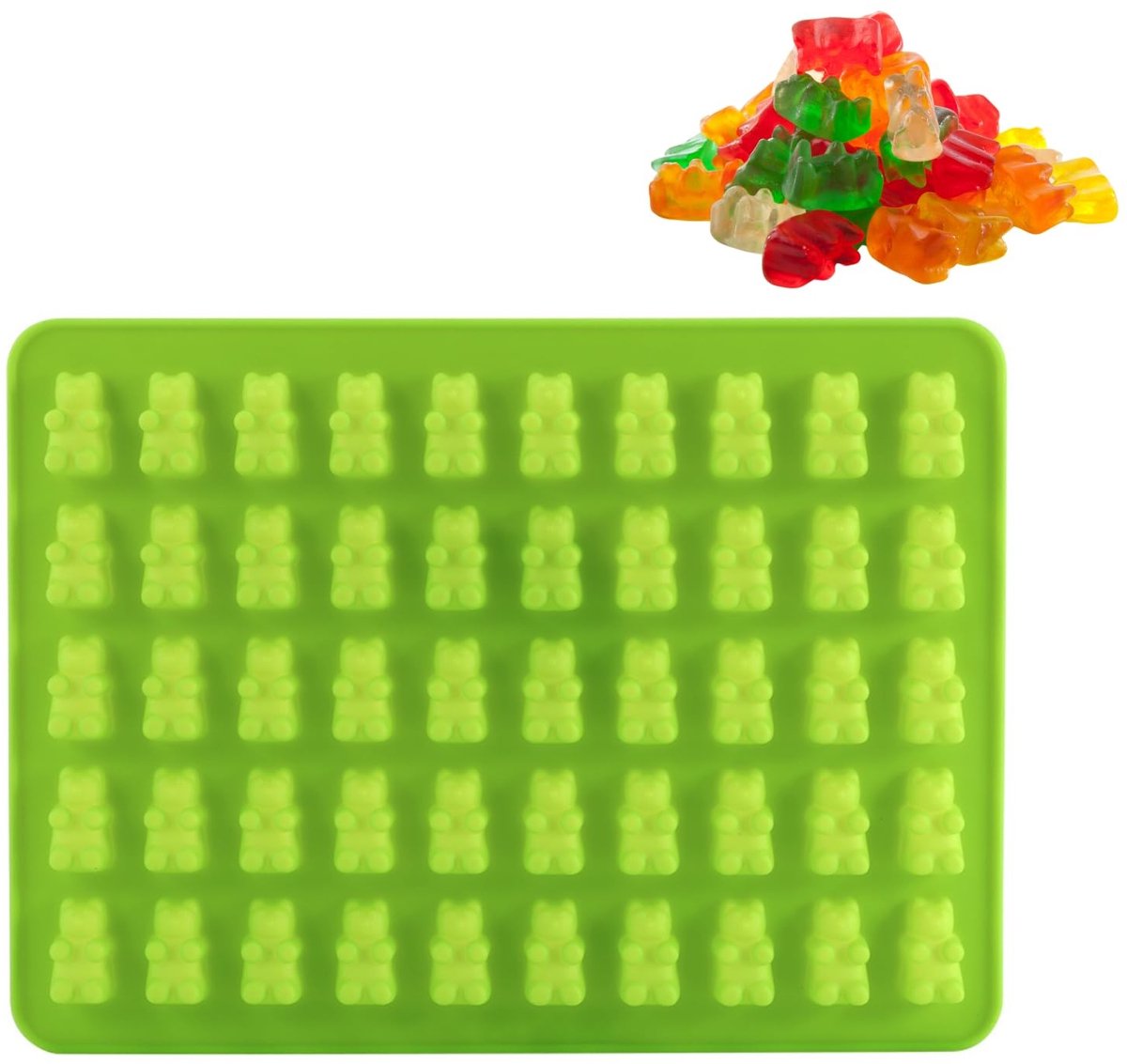 Dailygoods - Mini Siliconen Mallen voor Snoep en Taartdecoratie