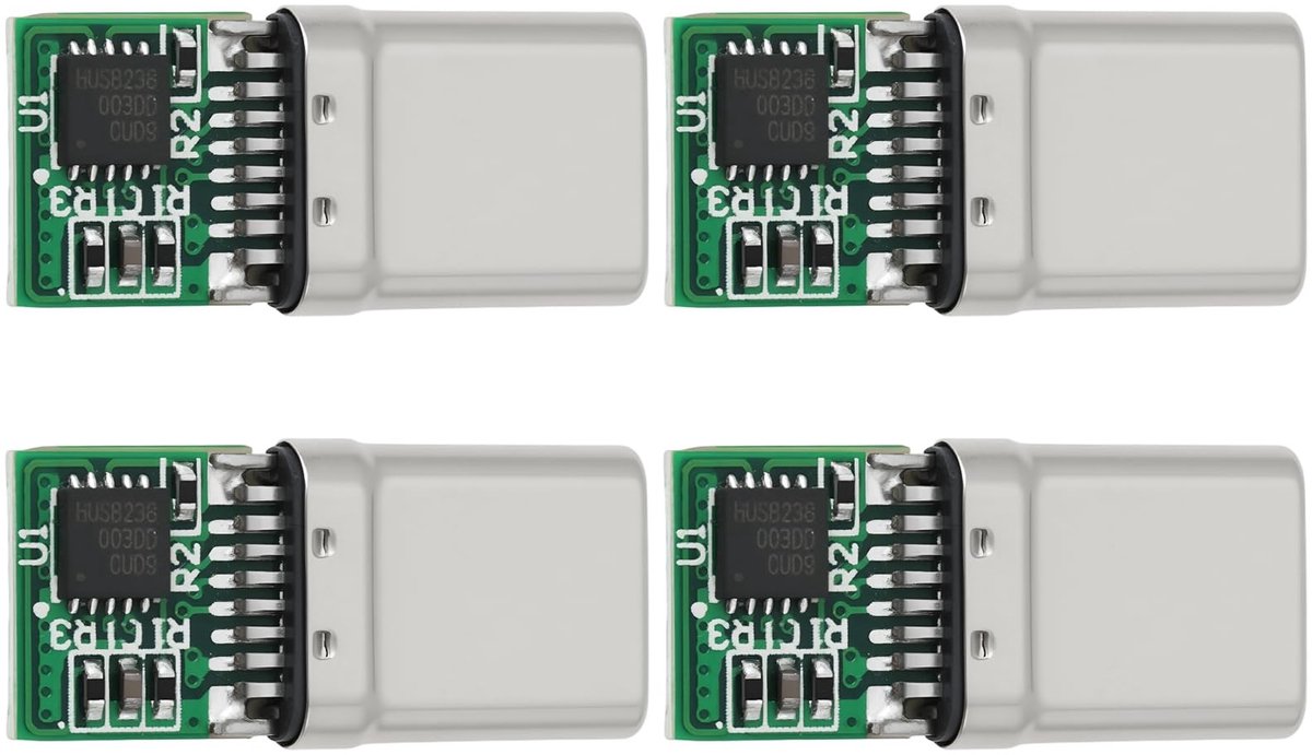 Dailygoods - 4 Stuks USB Type-C PD Trigger Module 5V voor Elektronische Projecten