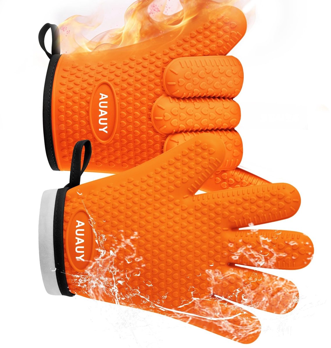 Dailygoods - Hittebestendige Siliconen Ovenhandschoenen met Antislip