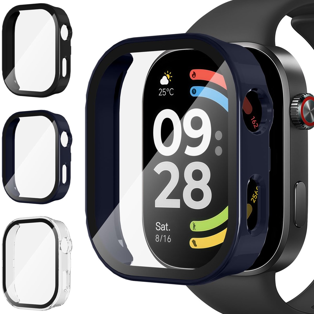 Dailygoods - Screen Protector Set voor Xiaomi Redmi Watch 6 - 3 Stuks