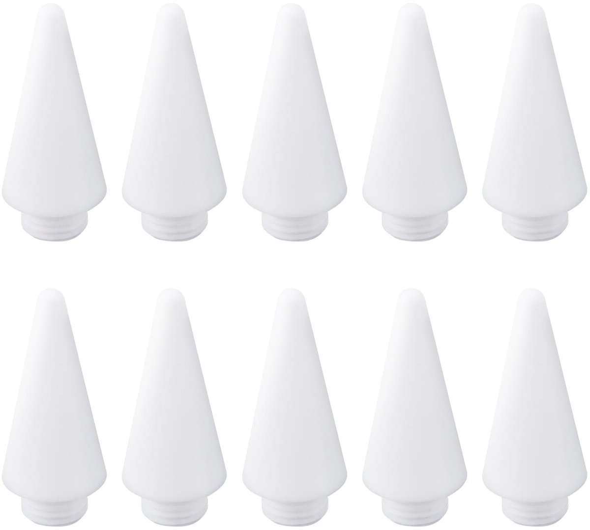 Dailygoods - 10 Stuks Capaciteit Pen Vervangingspunten voor Touchscreen