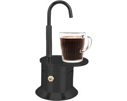Koffiezetapparaat - Waterketel - Buiten Koken - Zonder Stroom - 17 cm Hoog - Zwart