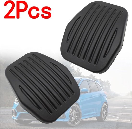 Pedaal Covers - Rubberen Pads - Verbeterde Grip - Antislip Ontwerp - 2 Stuks - Zwart — afbeelding 2