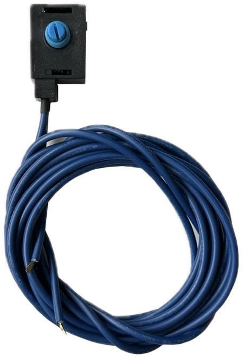 Dimmer Regelaar - Draaipoti - Licht Intensiteit - Vervangingsonderdeel - 500KB - Zwart Blauw
