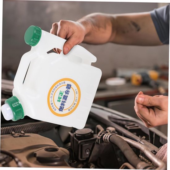 Brandstof Mengfles - Olie Mengbeker - Motor Onderhoud - Lekvrij Ontwerp - 1 Gallon Capaciteit - Transparant — afbeelding 4