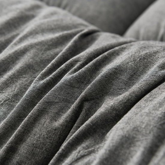 Japanse Futon Matras - Vloermatras Tatami - Comfortabel Slapen - Huidvriendelijke Stof - 90x200cm - Wit — afbeelding 3