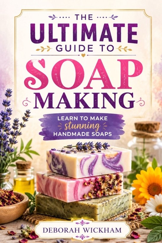 The ultimate guide to soap making - cover