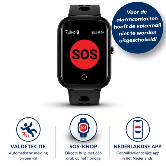 WatchSafer Pulse alarm horloge