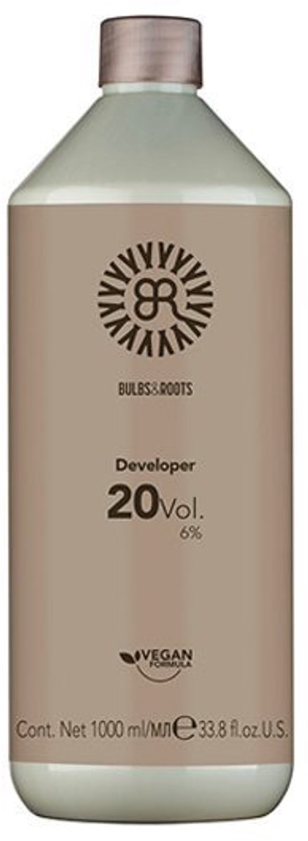 Developer Oxydant 20Vol 6% Vegan Bulbs & Roots 1000ml