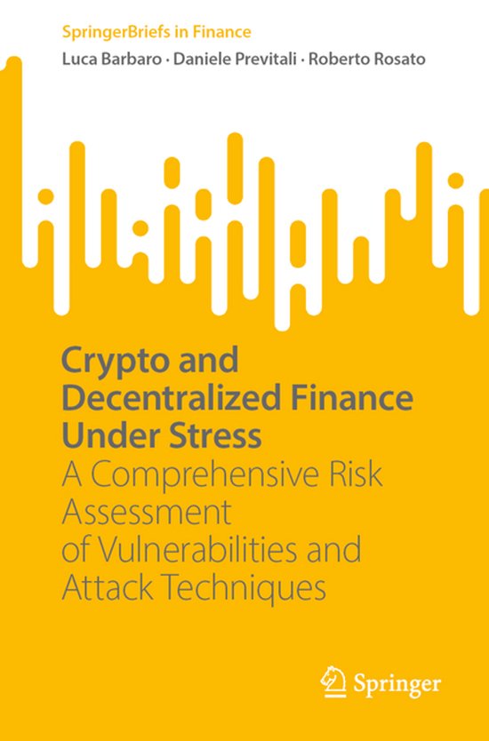 SpringerBriefs in Finance- Crypto and Decentralized Finance  ... - cover